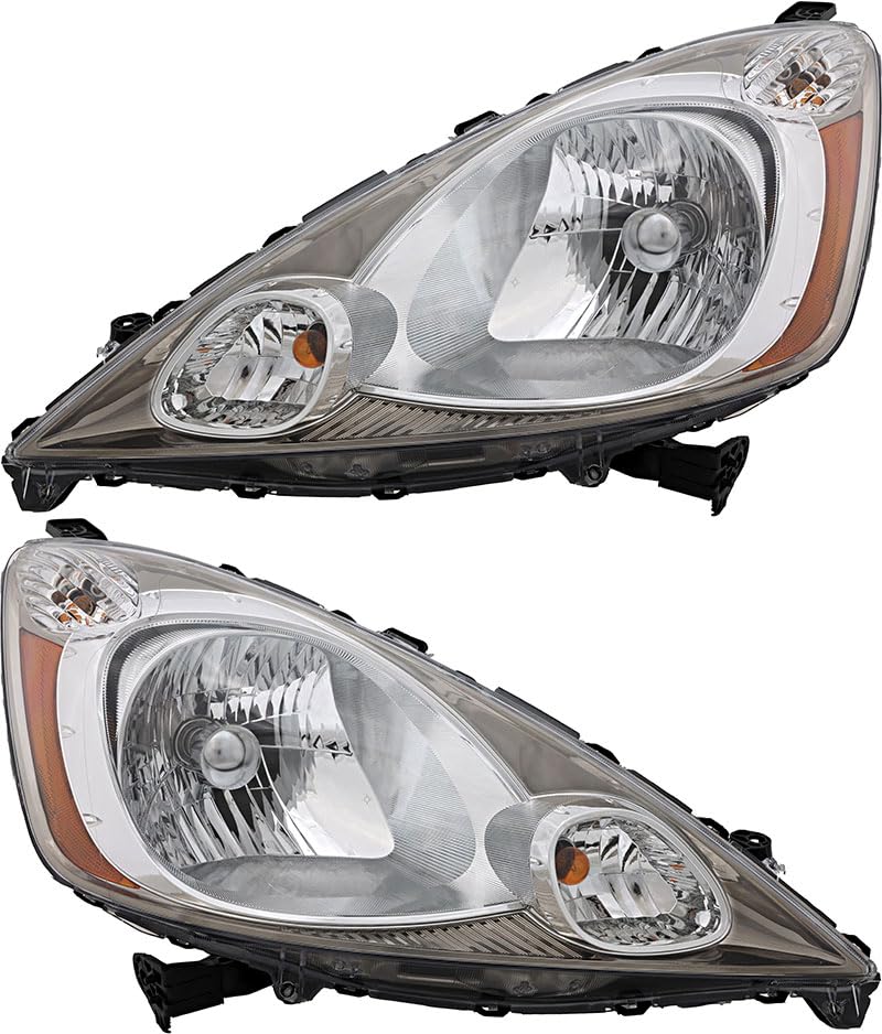 ホンダフィットヘッドライト USヘッドライト ホンダフィット2013-18 LEDデイタイムランニング