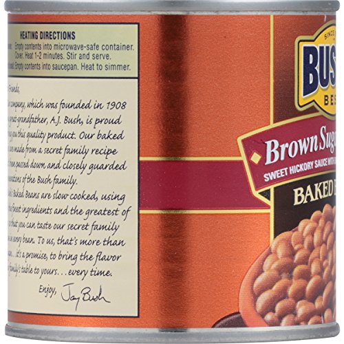 BUSHS BEST 16 Oz Canned Brown Sugar Hickory Baked Beans