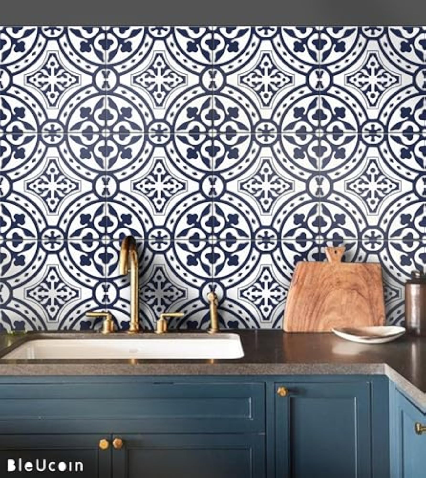 Loures Peel and Stick Tile Stickers for Kitchen & Bathroom