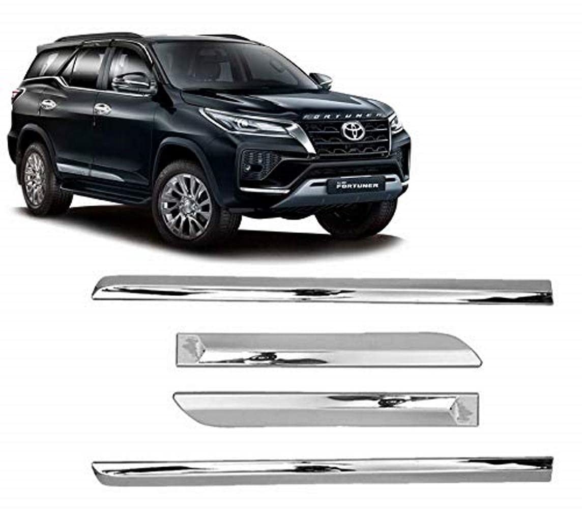 Empica Full Chrome Car Side Moulding Door Beading Protector Cladding