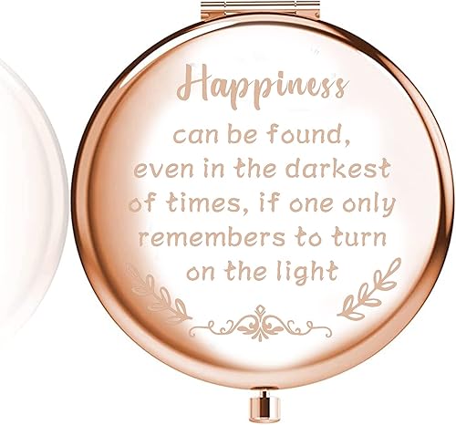 LQRI Regalos de espejo compacto inspirador para mujeres amigas niñas regalo de felicidad espejo de maquillaje libro regalos para amantes de la magia disponible en Yaxa Guatemala