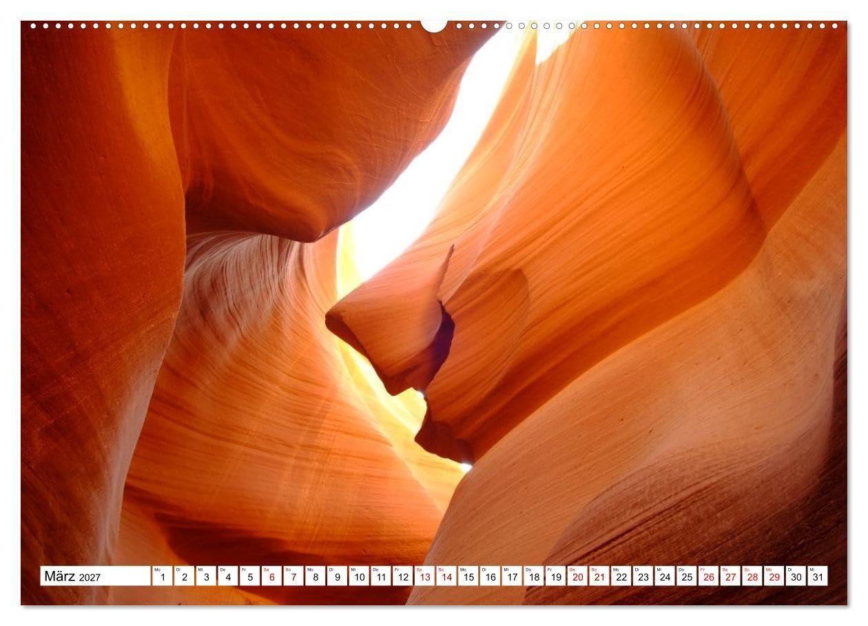 Naturwunder und Nationalparks der amerikanischen Westküste (hochwertiger Premium Wandkalender 2027 DIN A2 quer), Kunstdruck in Hochglanz: Die Schönheit des Wilden Westens (CALVENDO Orte)