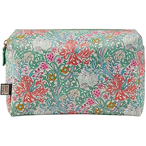William Morris At Home Large Wash Bag, Golden Lily Cover