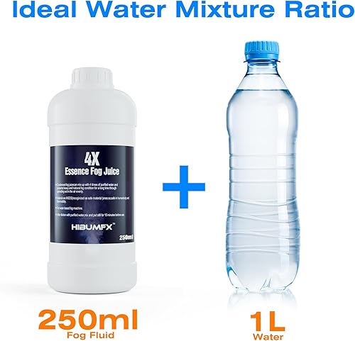 Miniatura 2 de Fog Juice - Máquina de niebla mezclable con agua condensada, solución de humo líquido para máquina de niebla a base de agua, ideal para fiestas de