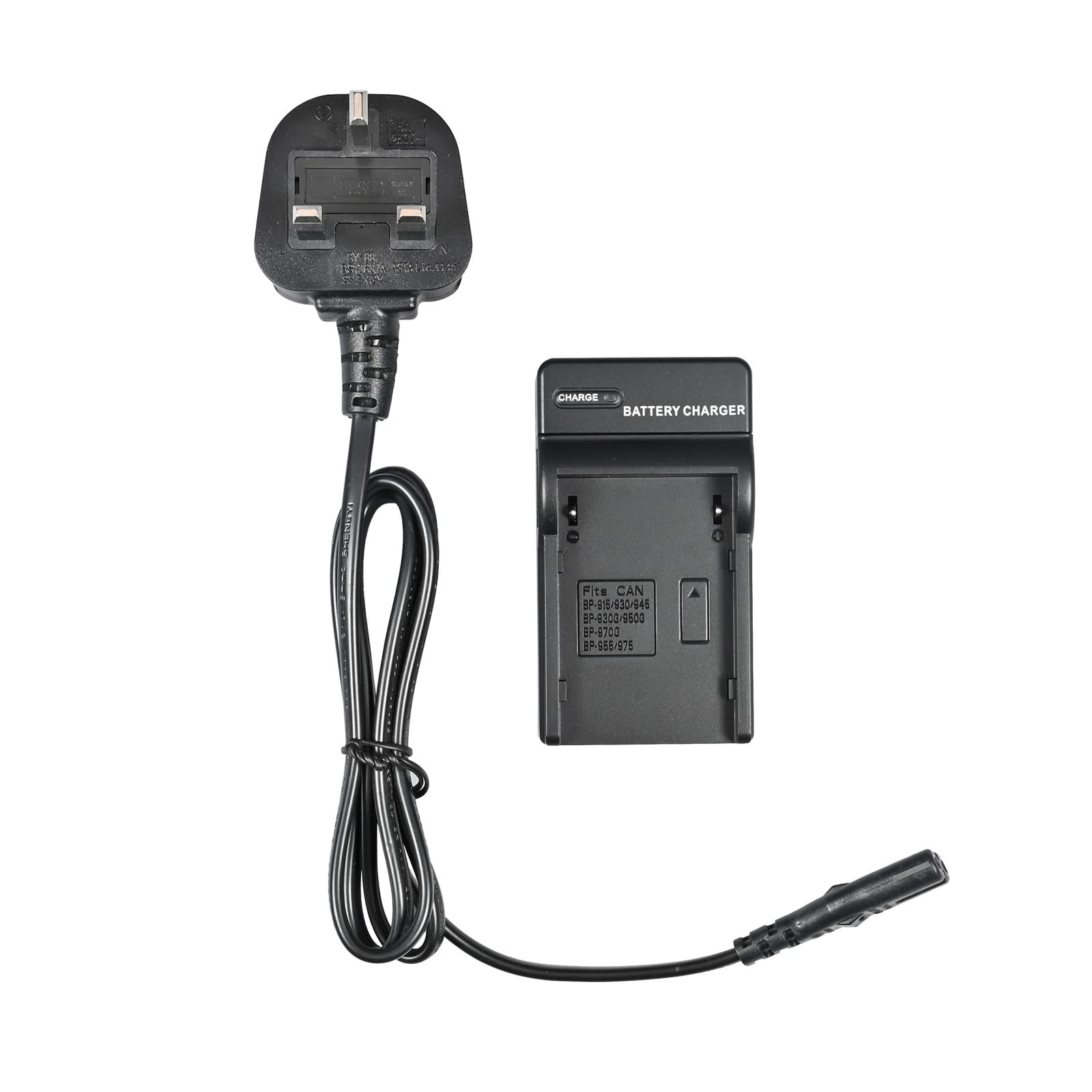 DSTE 2 x BP-970G batteria ricaricabile Li-ion + DC25U viaggio e Adattatore caricabatterie da auto per Canon BP-975, XLH1, XHG1, XHA1, XL2, XM2, XH G1S, XH A1S, XL H1S, XL H1A, XF305, XF300, XF105, XF100 Fotocamera digitale
