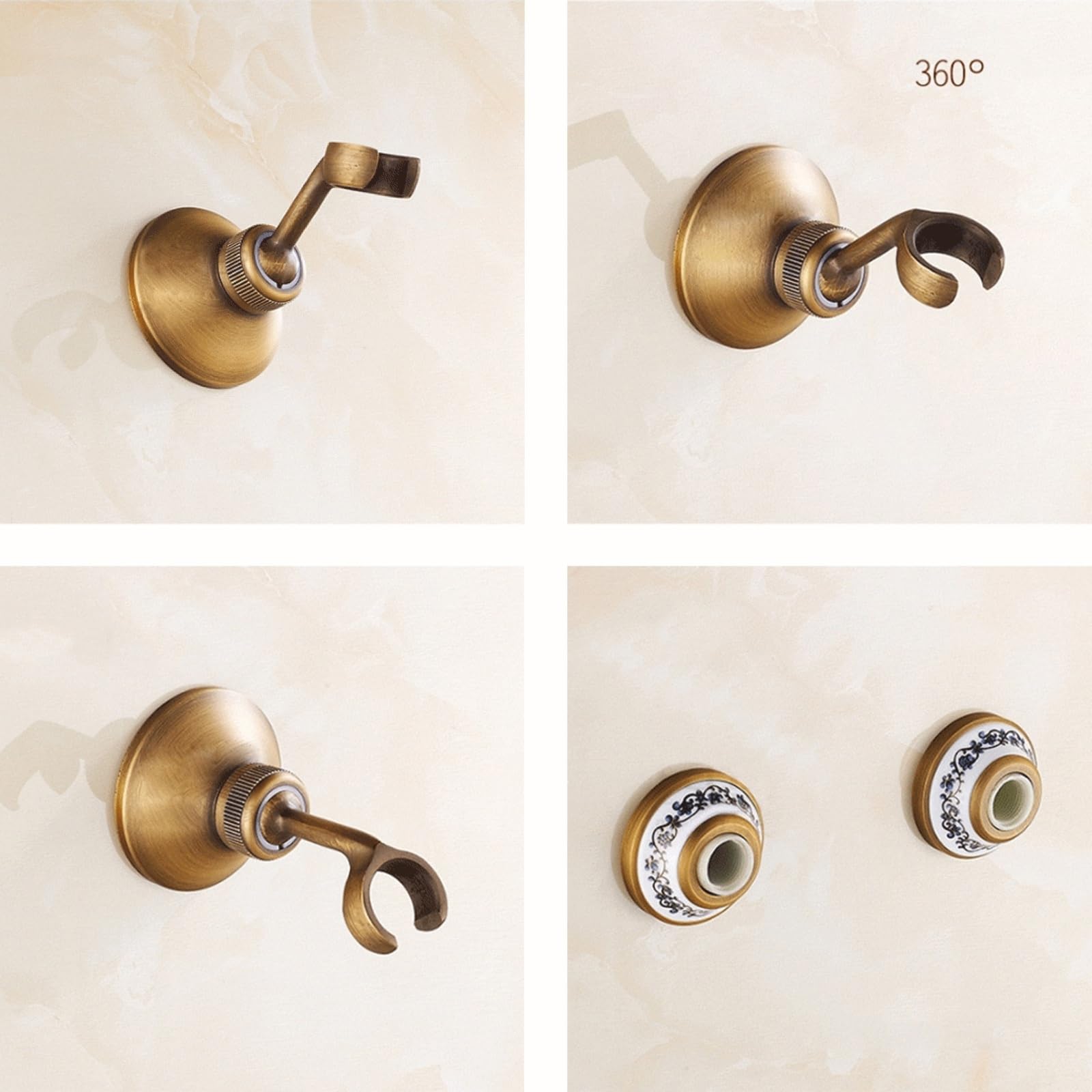 Amazon | BiaoTeng 浴槽の蛇口 蛇口 レトロ 混合 風呂シャワー混合栓