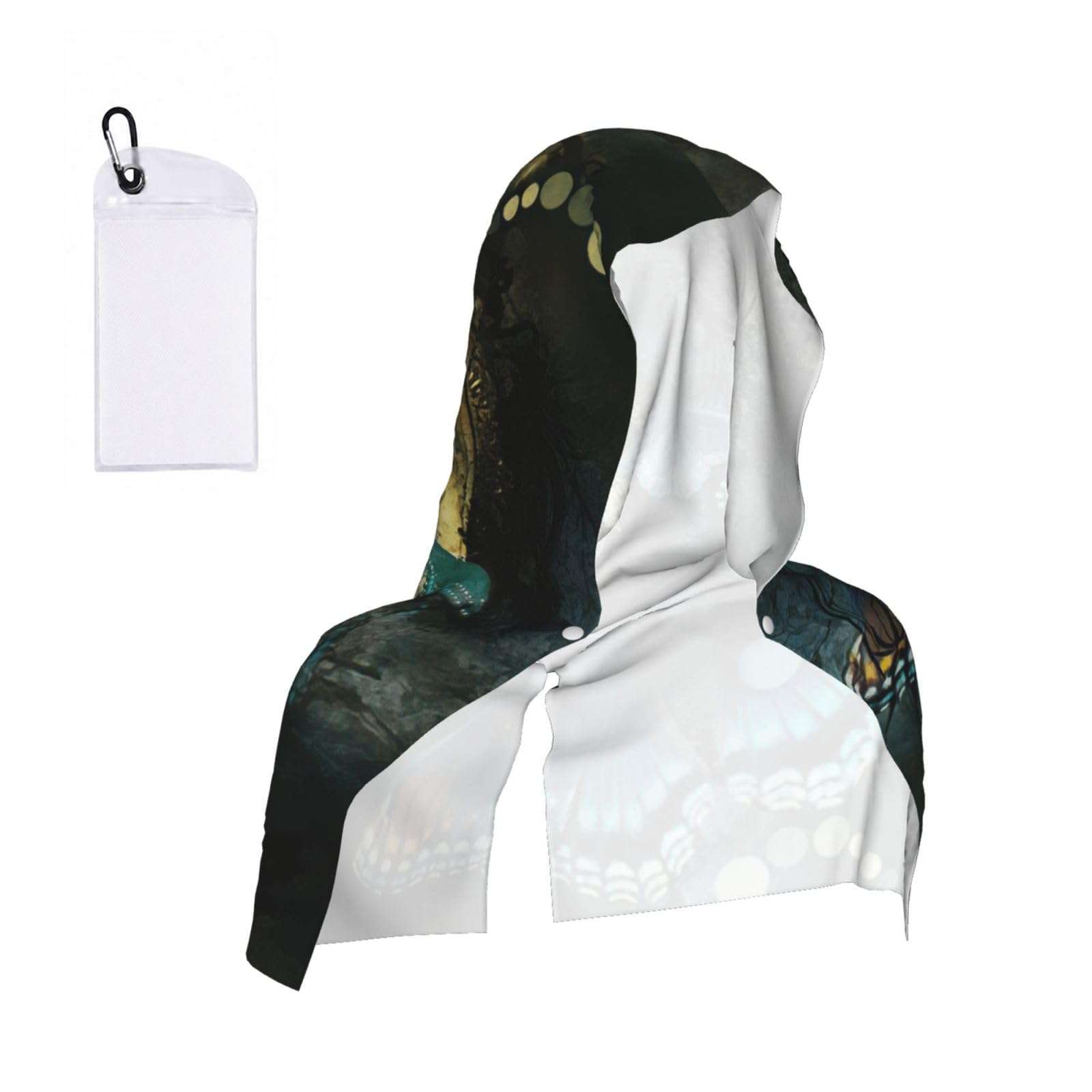 ZYJHYY Butterfly Clocks Print Unisex Swimming Towel Practical Camping Towel Skin-Friendly Cooling Towel For Workout Training