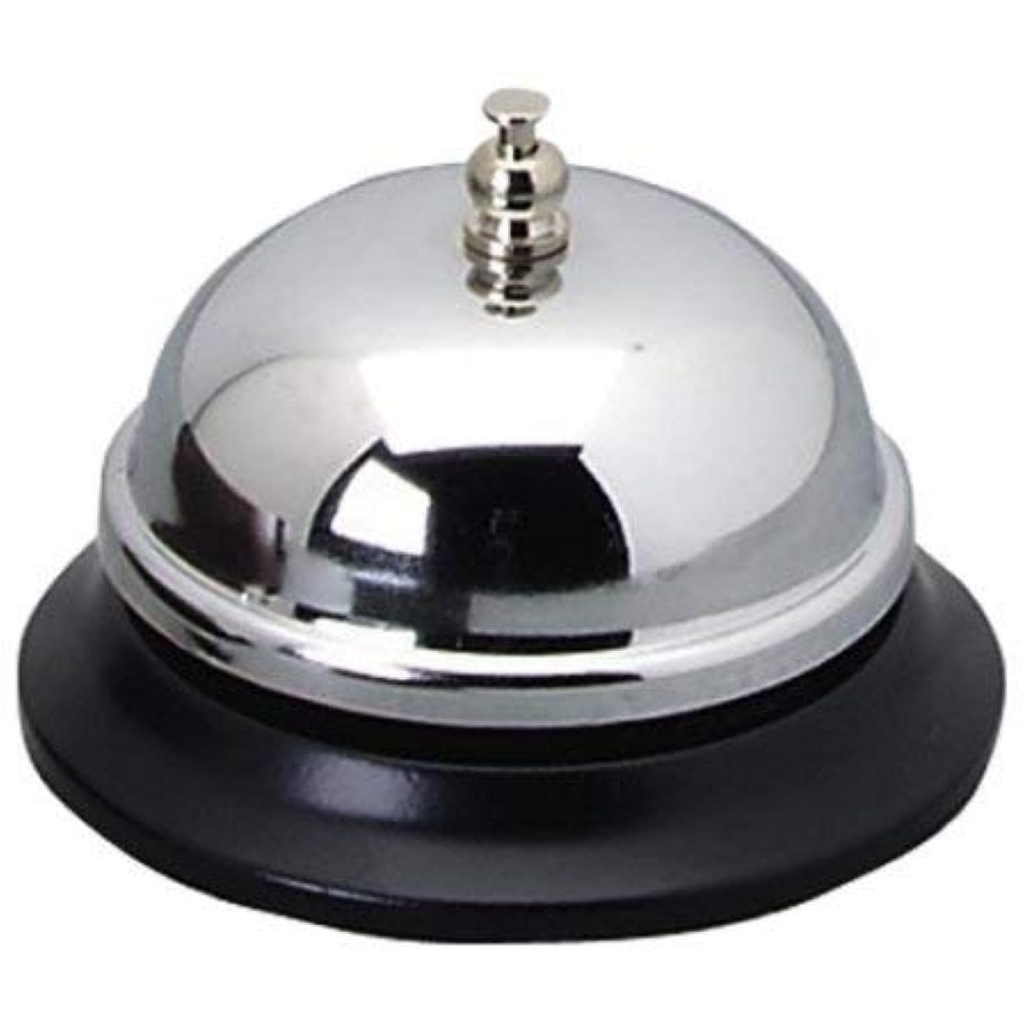 Prostuff.in Steel Desk Kitchen Hotel Counter Reception Restaurant Bar Ringer Call Bell Service Bell 8.5 * 5.5cm,Assorted Color