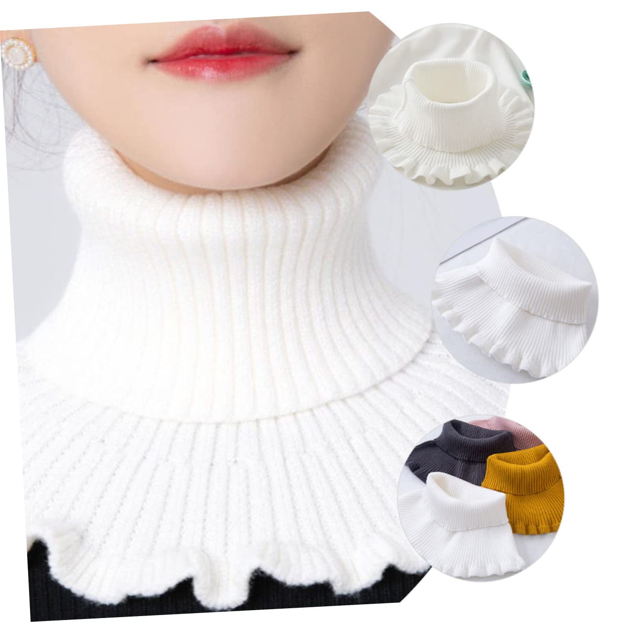 GALPADA 5pièces Gaiter De Cou Pour Hiver Multi-fonctionnelle Pour Cou Accessoire De Mode Unisexe Pours Activités Extérieures Cyclisme Randonnée