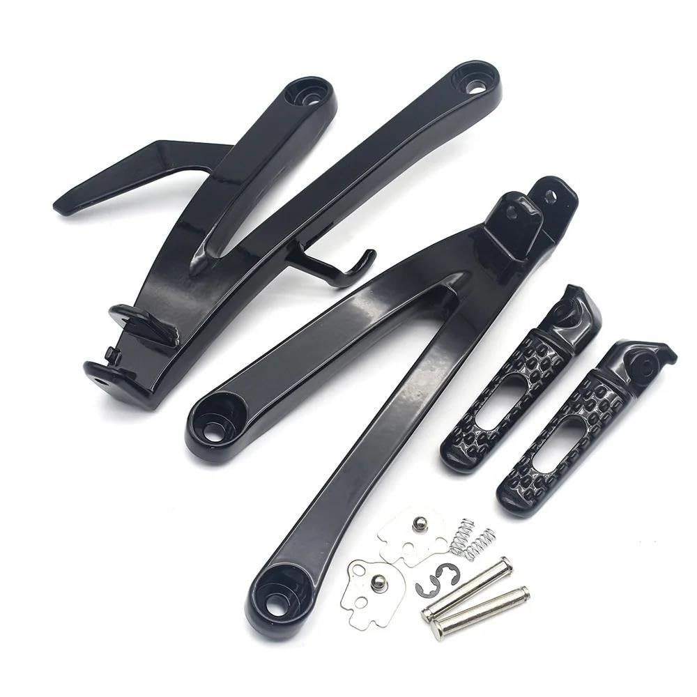 Repose-Pieds Arrière pour Honda CBR600RR 2007-2018 Noir