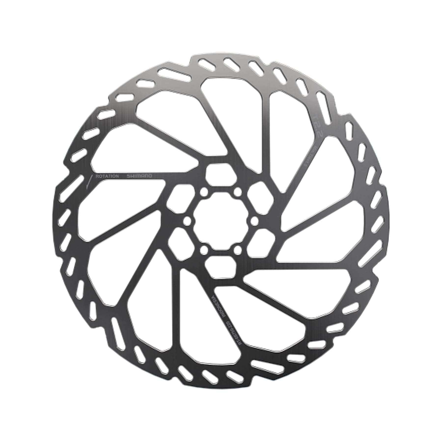 SHIMANO Rotor de freno de disco RT-6B750 6V 220 mm (paquete de 1)