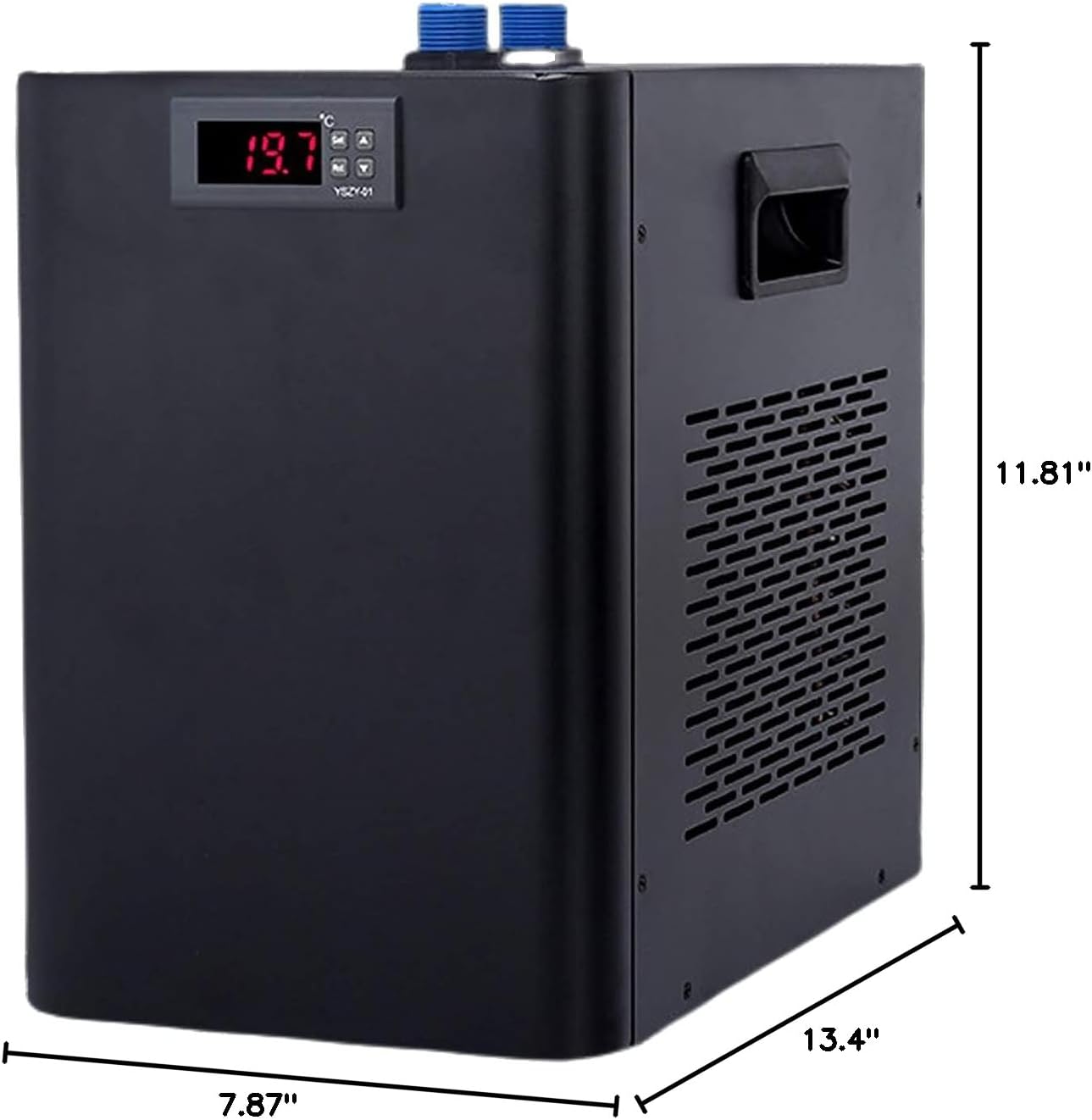 Aquarium Chiller, 42 Gallon Quiet Water Chiller, 110V Water Chiller for Cold Plunge, 1/10 Hp Fish Tank Water Cooler Machine, Water Chiller for Ice Bath Aquatic Plant Jellyfish Cultivation