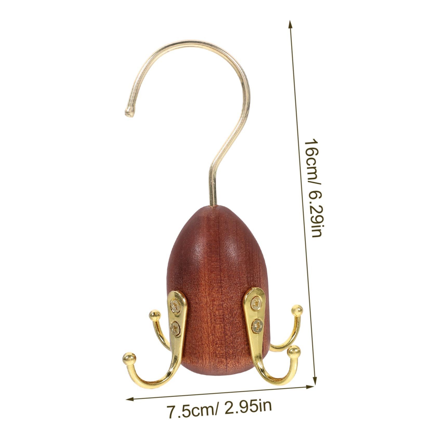 Garneck Belt Rack Organizer for Closet Elegant Multi-Hook Hanger for Scarves Ties Belts Space-Saving Storage for Home and Retail Spaces Design for Neat Organization