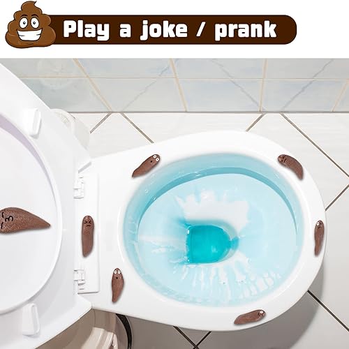 Miniatura 3 de KXCOFTXI 20 piezas de juguetes novedosos de tirachinas para dedos, caca de juguete para Halloween, caca falsa para juguetes novedosos y diversiones,