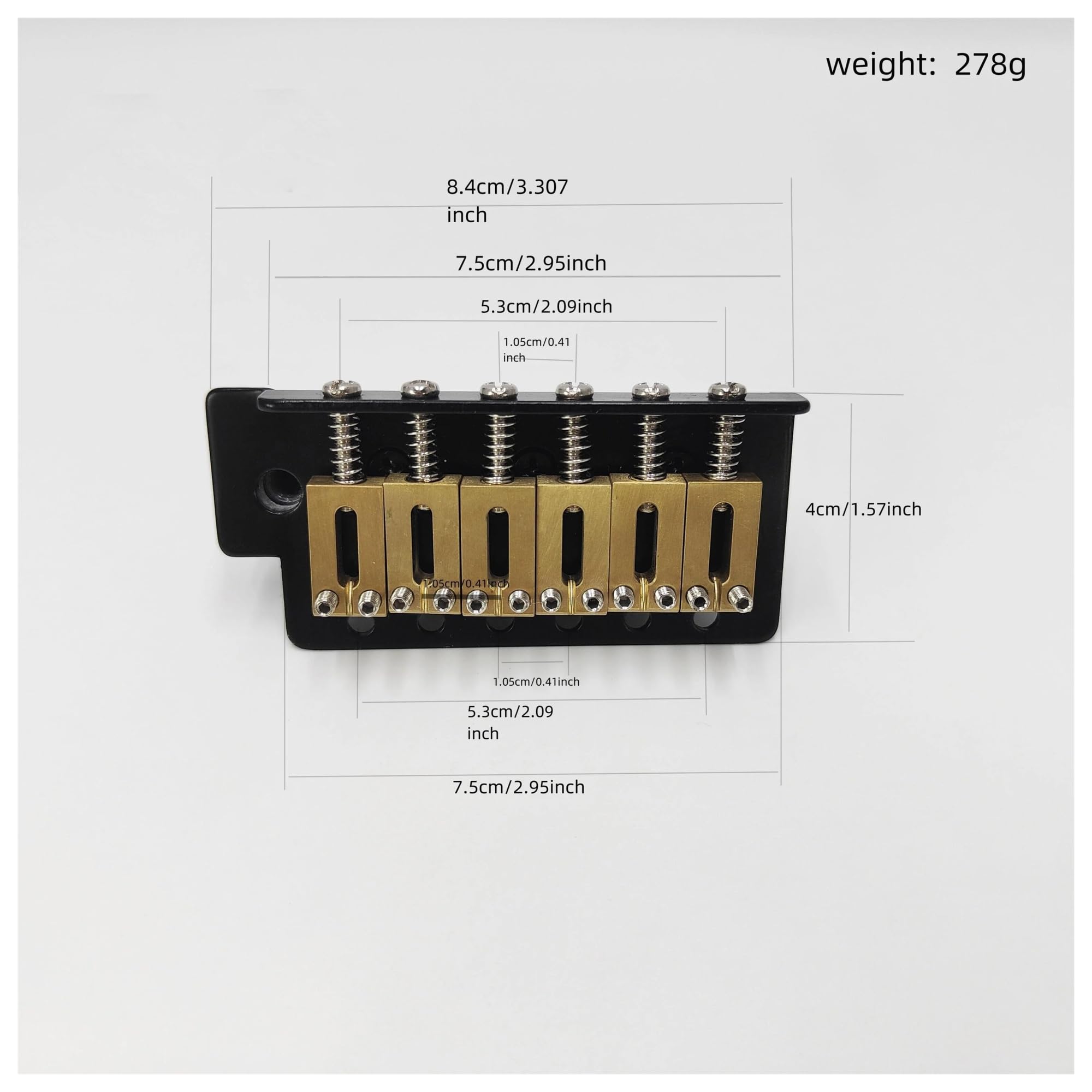 Profesjonalne akcesoria do mostków do gitar elektrycznych