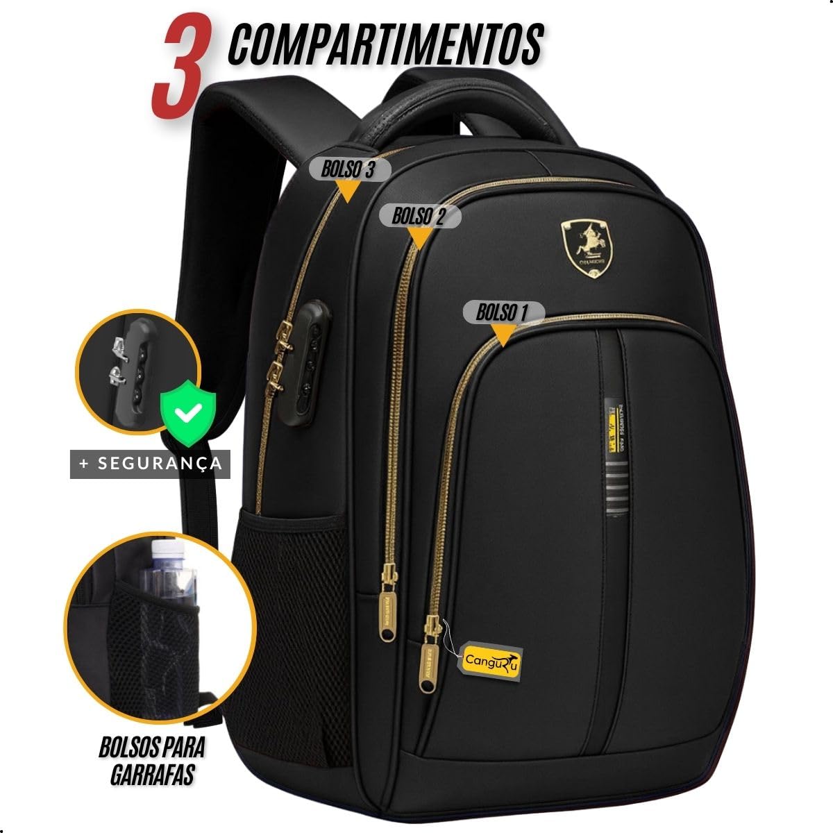 Mochila Masculina Feminina Reforçada Cadeado Saída USB Fone de Ouvido Notebook Semi Impermeavel Resistente Escolar Faculdade Viagem Trabalho Dia a Dia em promoção! Veja a oferta e mais achadinhos de Bolsas 5 Hoje é o melhor dia para comprar Mochila Masculina Feminina Reforçada Cadeado Saída USB Fone de Ouvido Notebook Semi Impermeavel Resistente Escolar Faculdade Viagem Trabalho Dia a Dia com aquele preço maroto! Promoção! Aproveite a oferta! 5