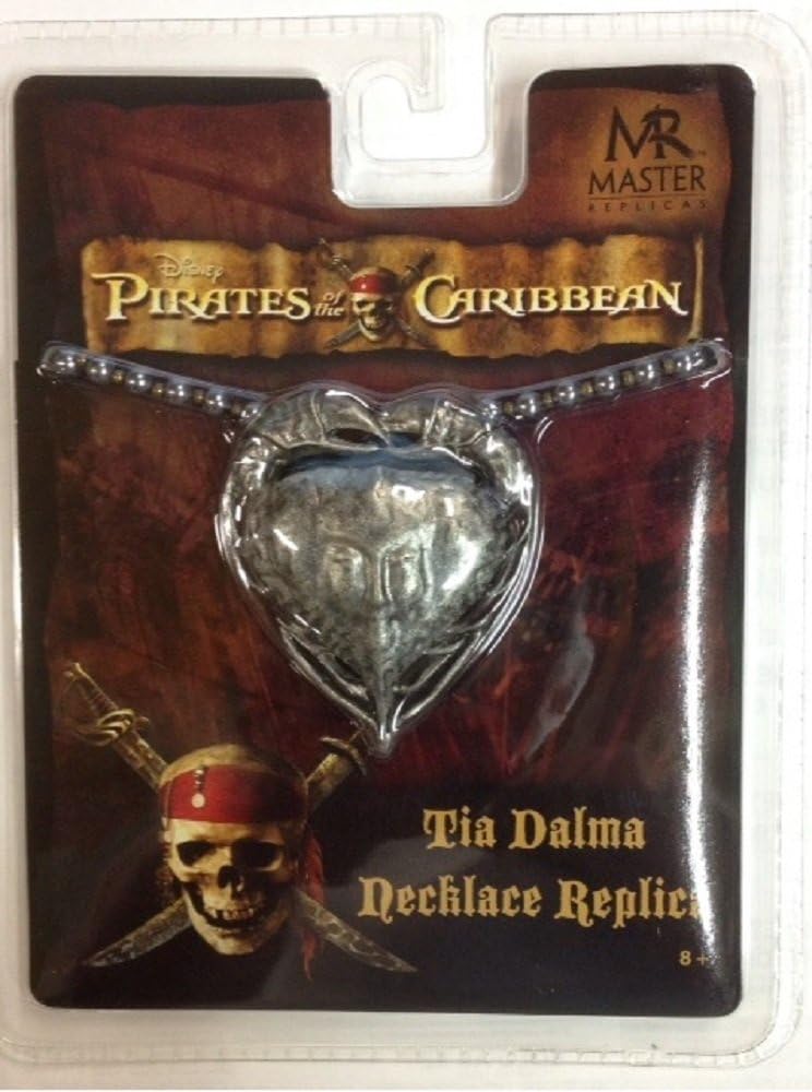 Disney Pirates Of The Carribean Tia Dalma Necklace