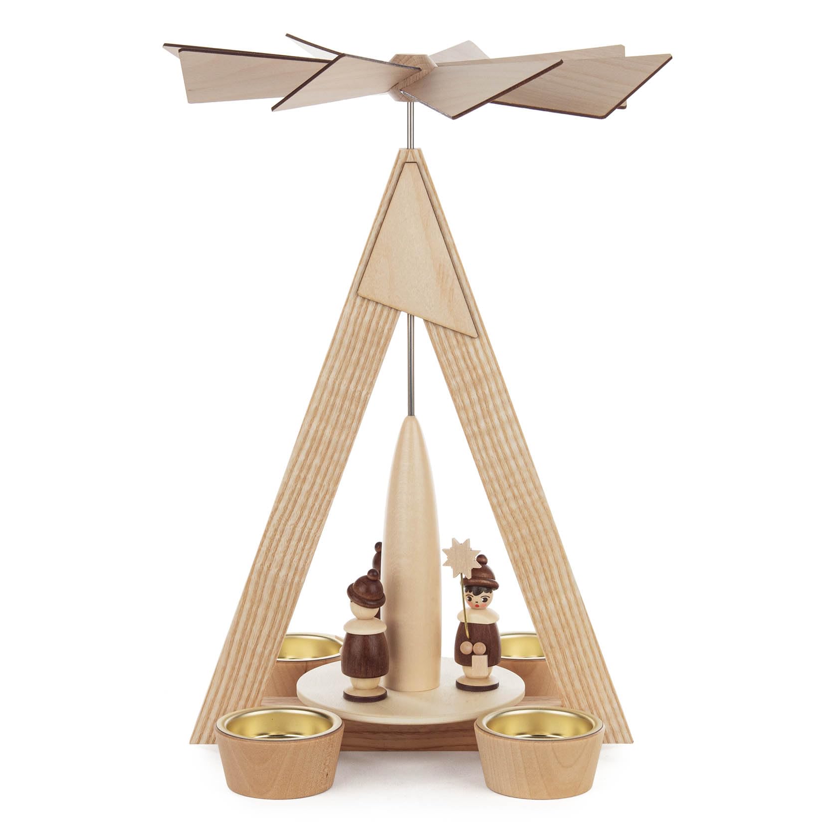 Pyramide de Noël en bois un cadeau traditionnel Rudolphs Schatzkiste