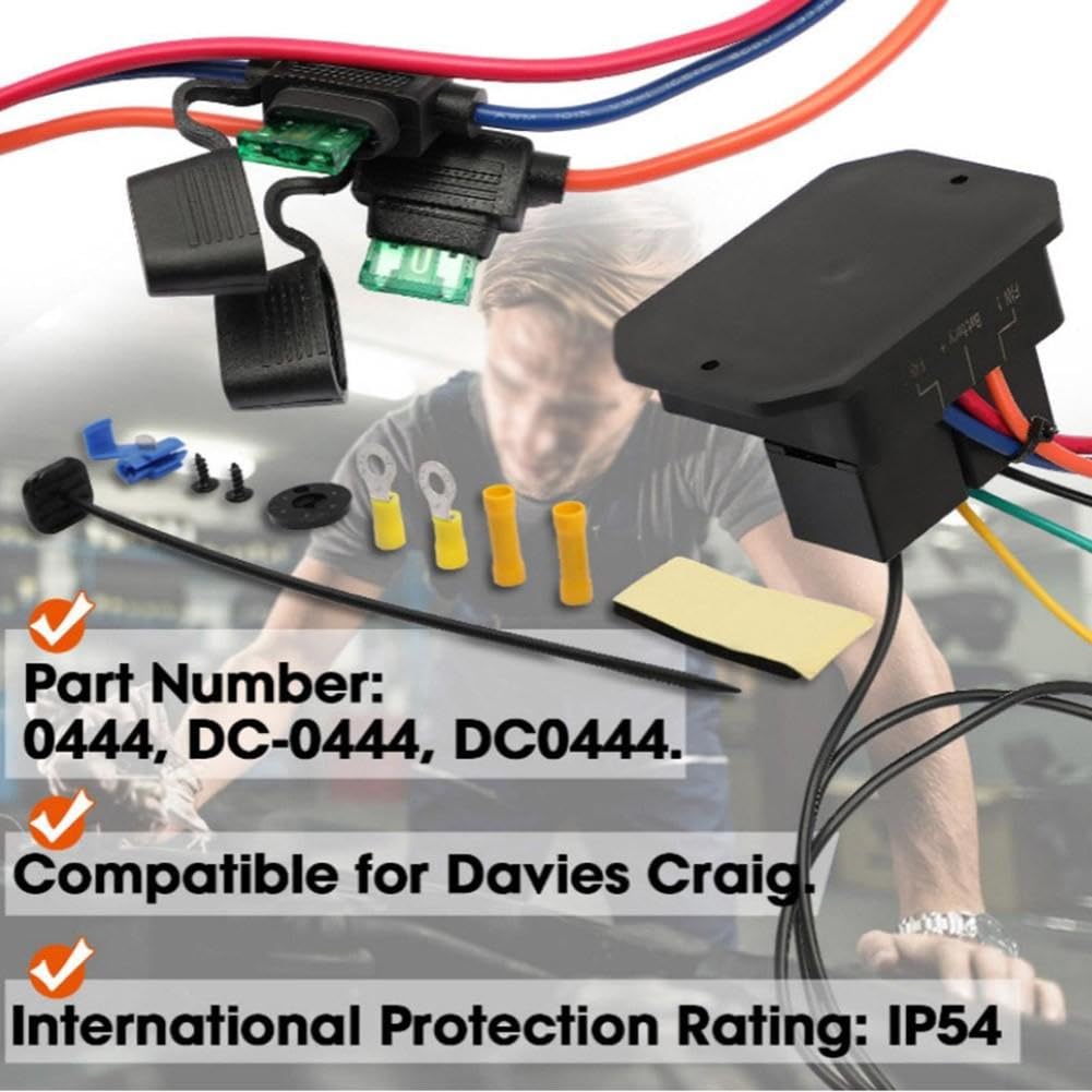 Kit Sensor Temperatura Motor Pantalla LED Dual 40A(12V)