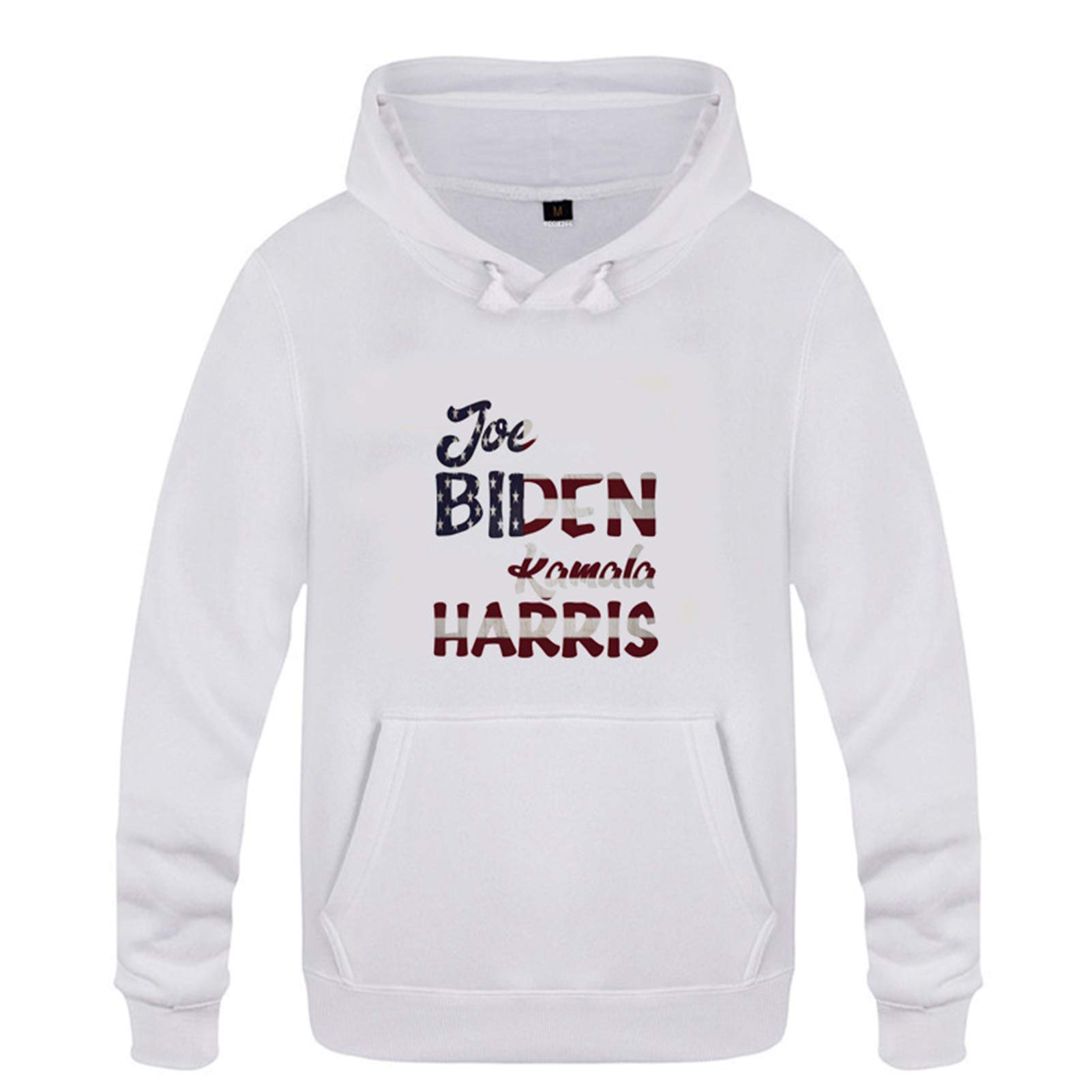 Biden Harris for President Unisex Adult Fleece Hooded Sweatshirt Hoodie,B,3XL