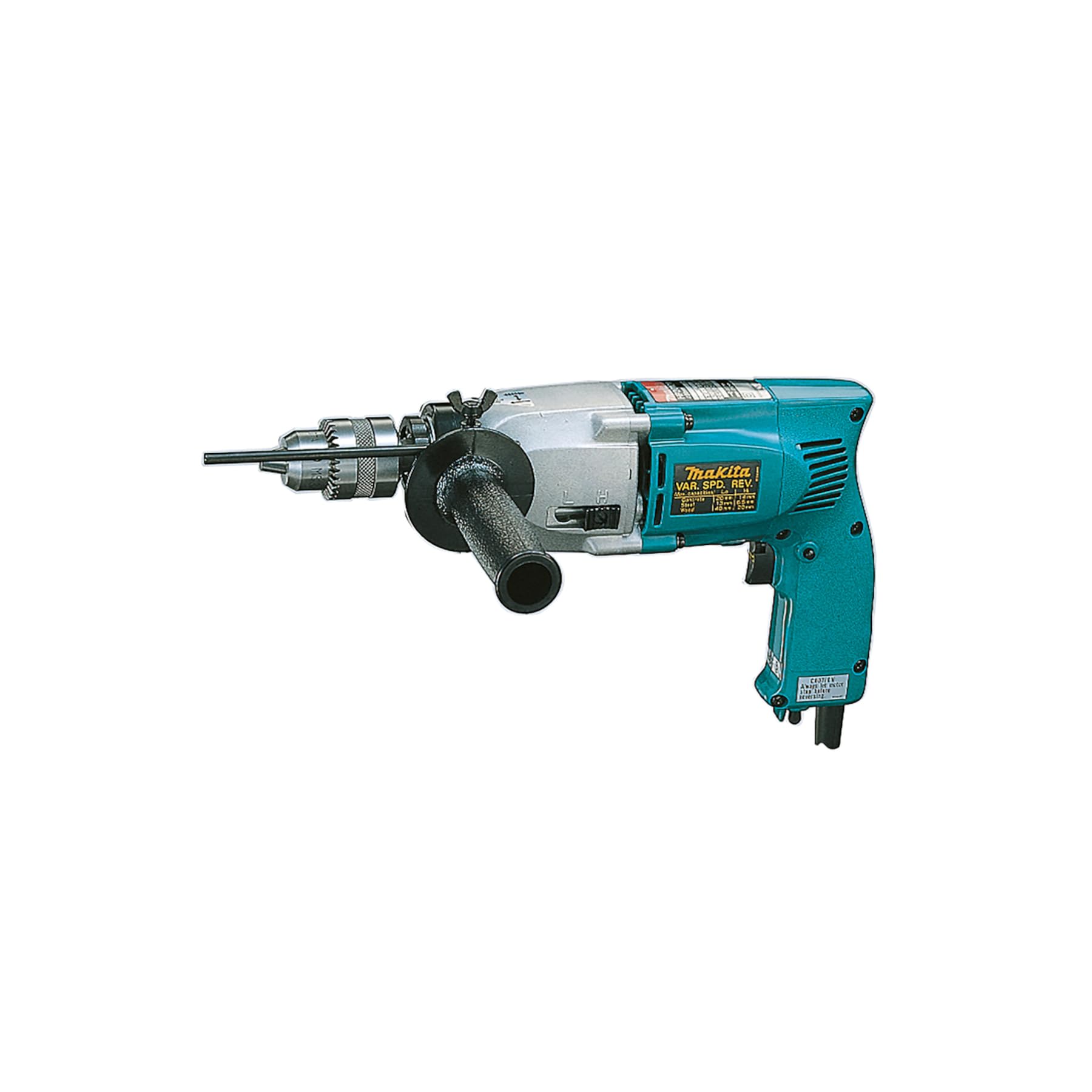 Taladro percutor Makita HP2010N 900-2300 rpm contre mur de béton