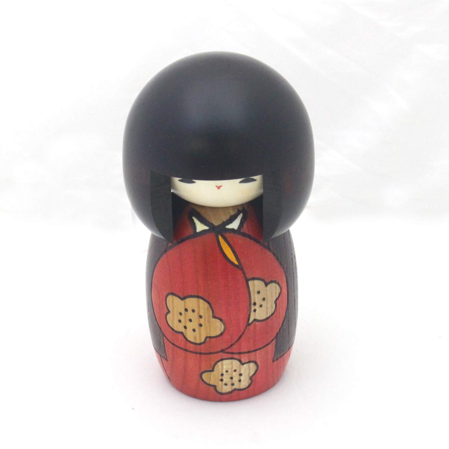 好日 赤 特大 こけし 卯三郎こけし Amazon.co.jp: 卯三郎 こけし 好日 日本製 : おもちゃ