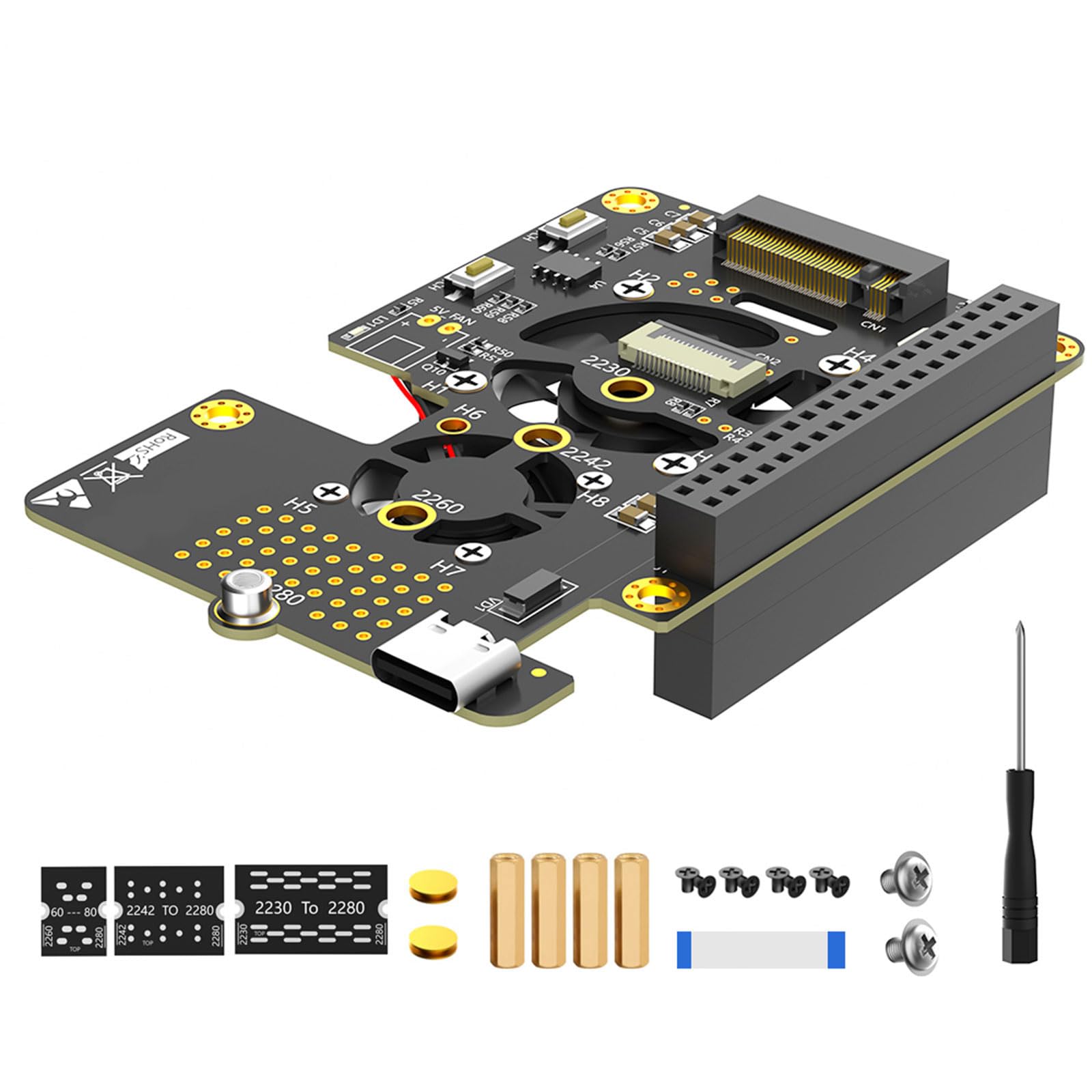 Ventilateur de refroidissement SSD pour le montage vidéo fluide