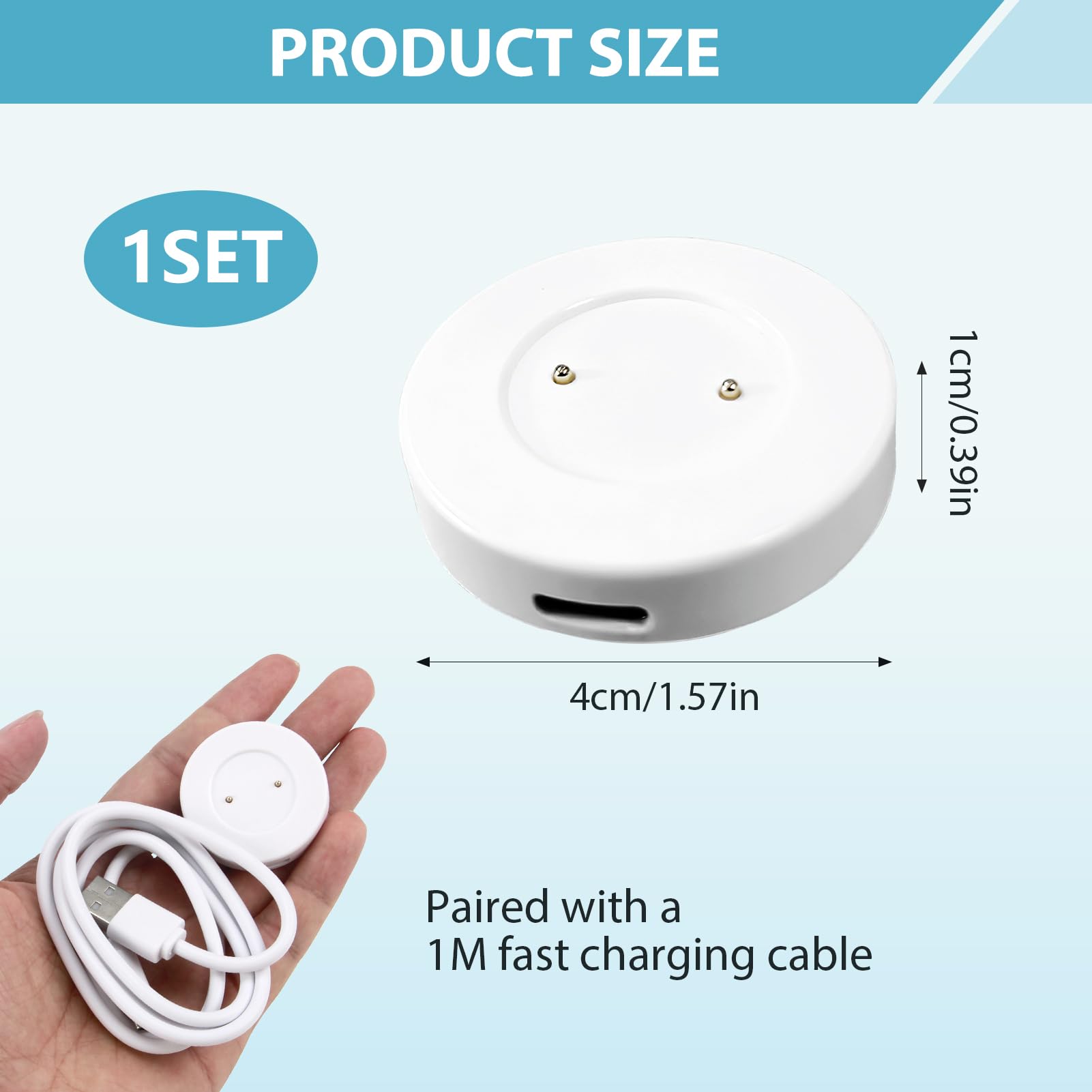 Charger Compatible with Huawei Watch GT/GT2/GT 2e/Honor Watch Magic/Magic 2/Dream/GS Pro - Image 4