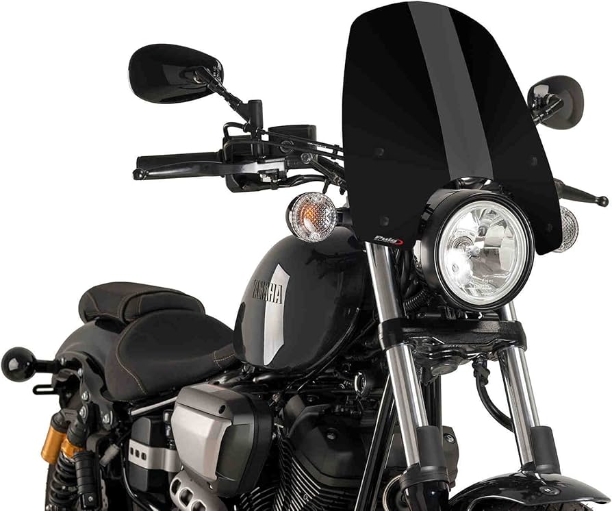 ヤマハXVS950 BOLT 950 Puigプーチ スクリーン 風防 Amazon.com: Puig Windshield NG Touring Yamaha XV950/R/RACER 14-21