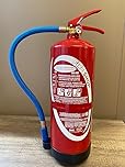 Extincteur 6 litres sans Fluor Mousse à Eau pulvérisée avec additif ABF Norme CE et Support de Fixatio
