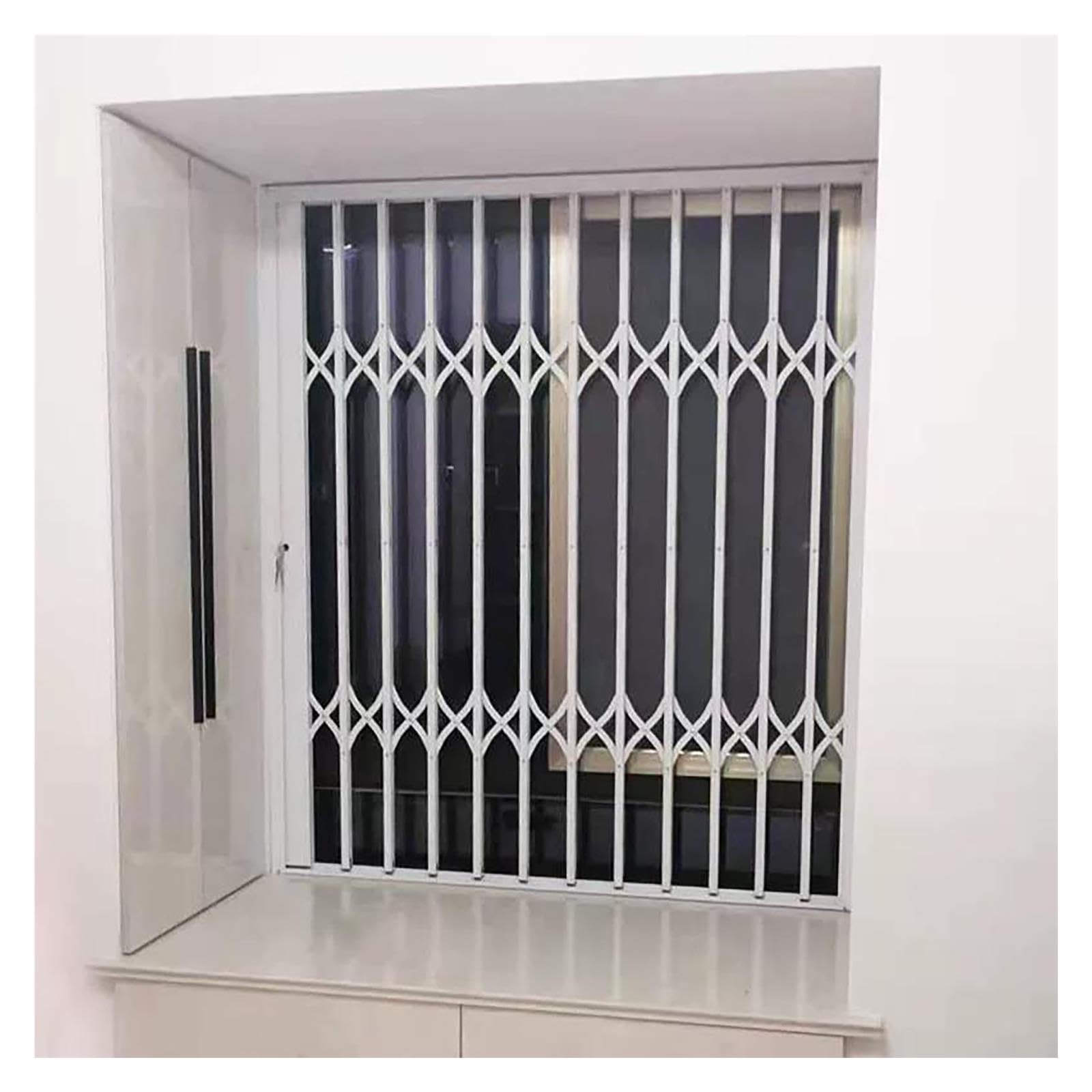 Barres de Sécurité Pliantes pour Fenêtres, Grille de Protection Maison