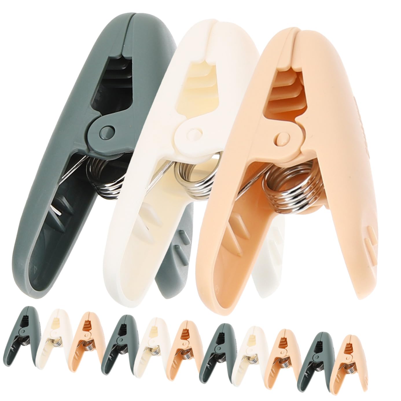 MAGICLULU 30pezzi Mollette Per Bucato Clip Per Abbigliamento Resistente Per Ed Organizer Per Asciugatura e Biancheria Colori