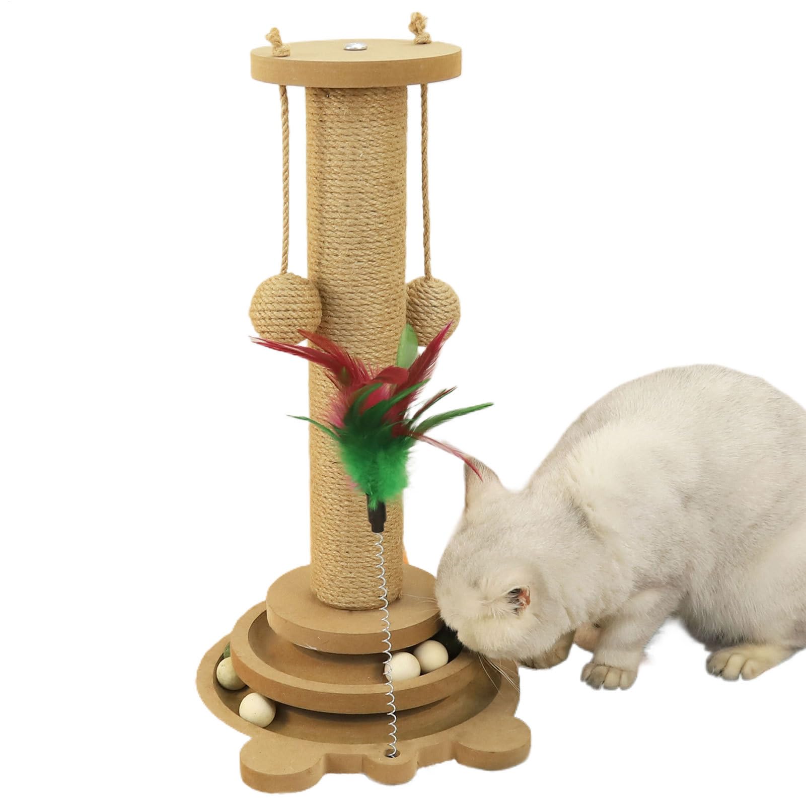 Griffoir pour Chat Circuit À Balle pour Chat