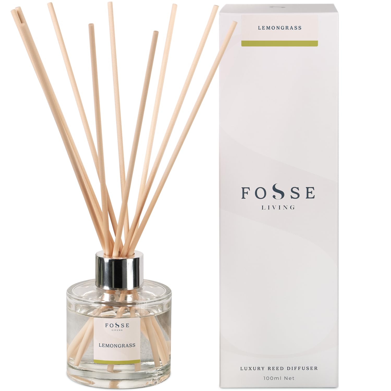 Rackhams Lemongrass Reed Diffuser - 100Ml