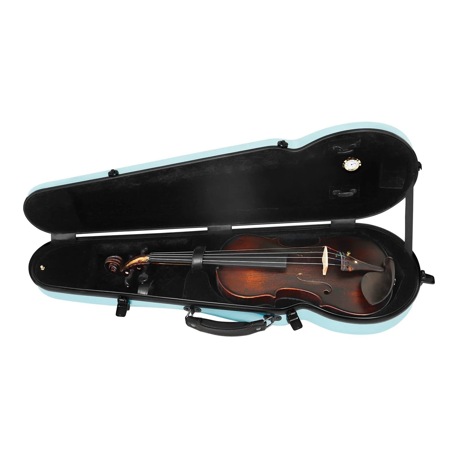 Boîte de violon en fibre carbone 4/4 | Sac léger et robuste à double bandoulière