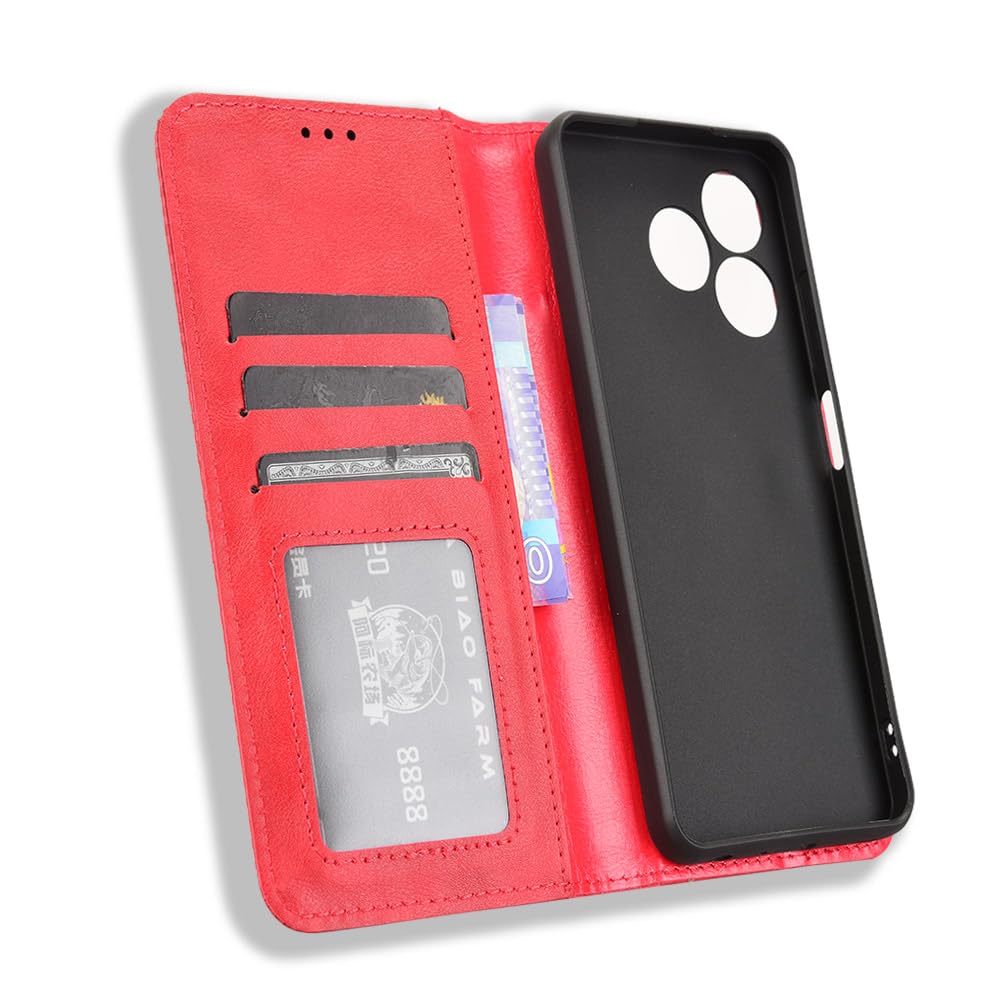 Étui Portefeuille Ekono Noir Pour HTC 8S - Cuir écologique & Magnétique