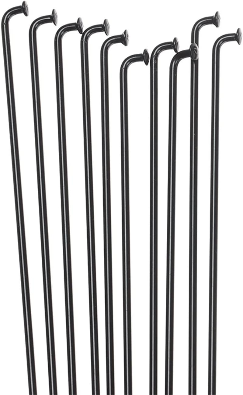 10 Pack Diameter 2mm Bike Spokes with Nipples Stainless Steel Mountain Road Bike High Strength Spoke Line Bike Parts (Color : 272MM)