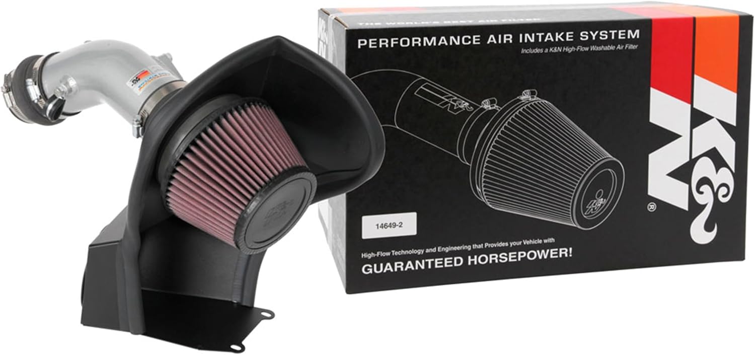 K&N Cold Air Intake System: High-Flow Air Filter, Increase Performance & Acceleration: Compatible with 2019-2024 TOYOTA: Corolla, 69-8758TS