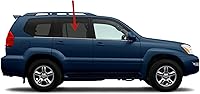 Vista 2 de Vidrio de la puerta trasera del lado derecho del pasajero compatible con modelos Lexus GX470 2003-2010
