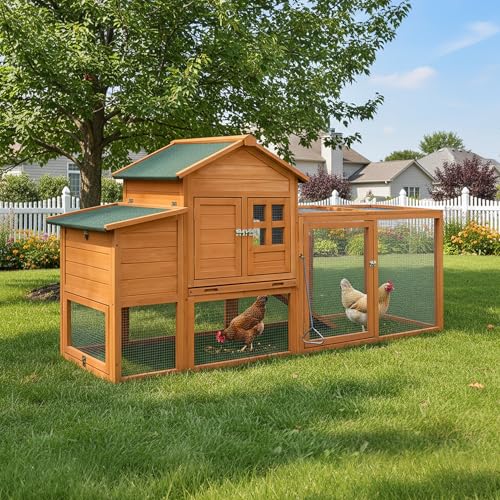 Chicken Coop for 2-4 Chickens Wooden Hen House Poultry Pet Hutch