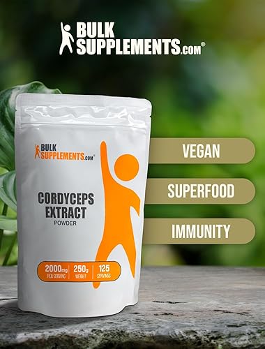 Miniatura 5 de Polvo de cordyceps puro de Bulksupplements 1