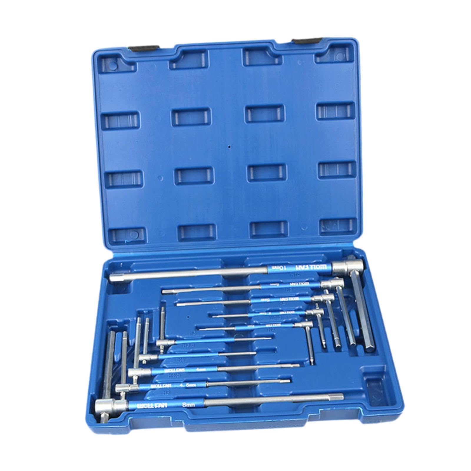 Llave Allen T Antideslizante 10 Piezas
