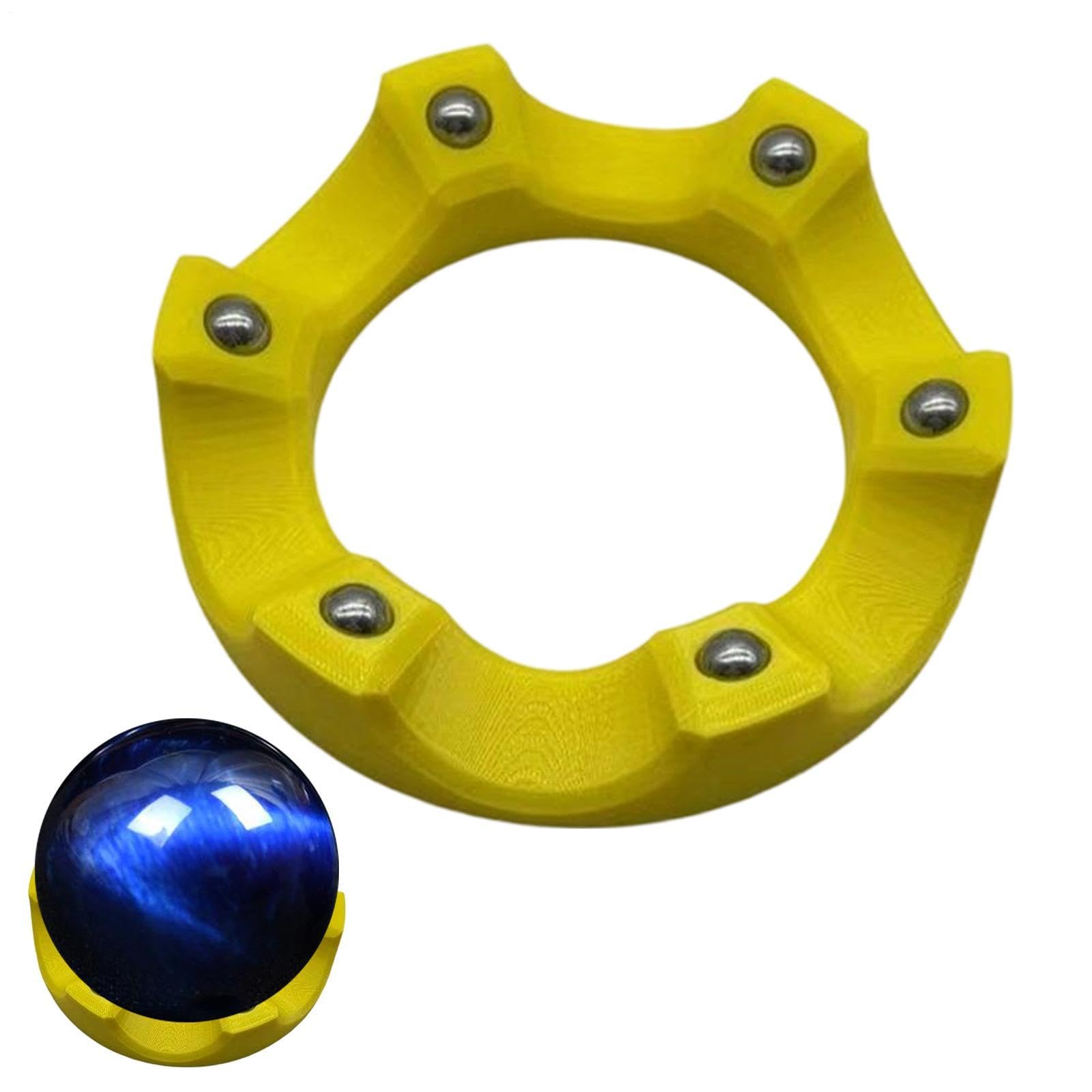 Soporte de bola spinner con mango multiángulo giratorio 360 para tareas de limpieza y pulido