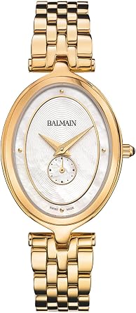 Balmain, Lady, Haute Elegance, Yellow PVD, Swiss Made, Quartz, White, Stainless Steel 316L, B81103386