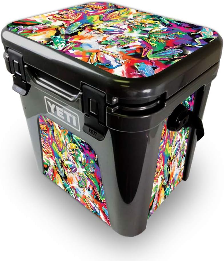 MightySkins Skin Compatible with Yeti Roadie 24 Hard Cooler - Wet Paint | Protective Viny wrap | Easy to Apply and Change Style | Made in The USA