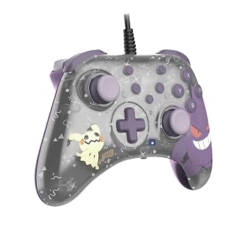 HORI PAD Gengar & Mimikuy game controller, Switch 2 - Programmable Buttons, Turbo, Wired