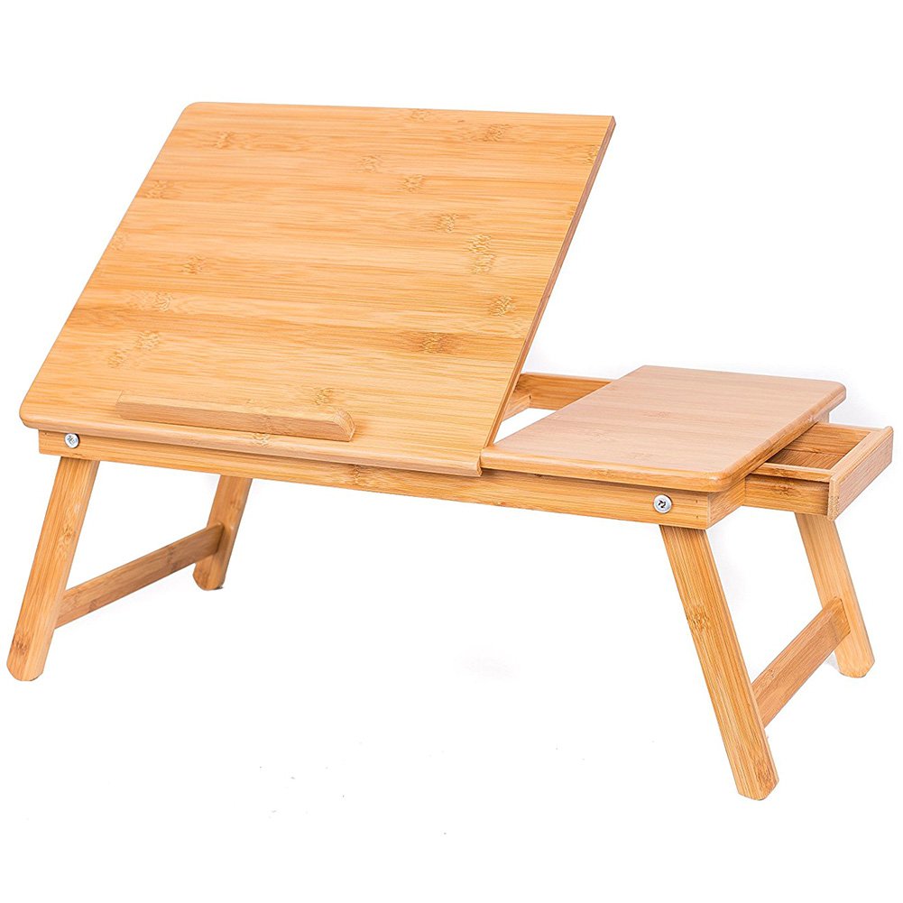 Leggio Per Laptop Tavolino Pieghevole Da Letto BAKAJI Vassoio