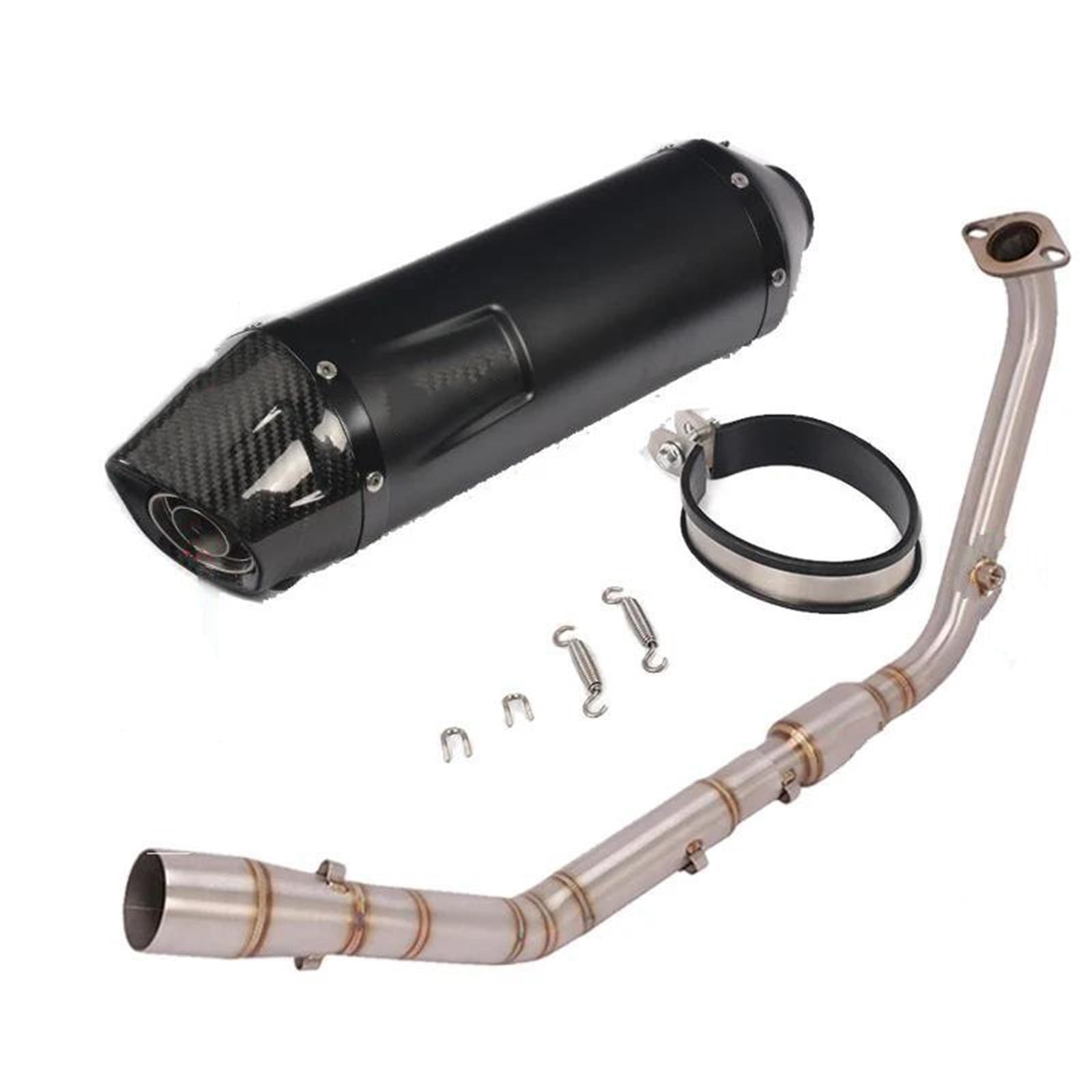 Amazon | 排気部品 スリップオンマフラー フルバイク排気管システム