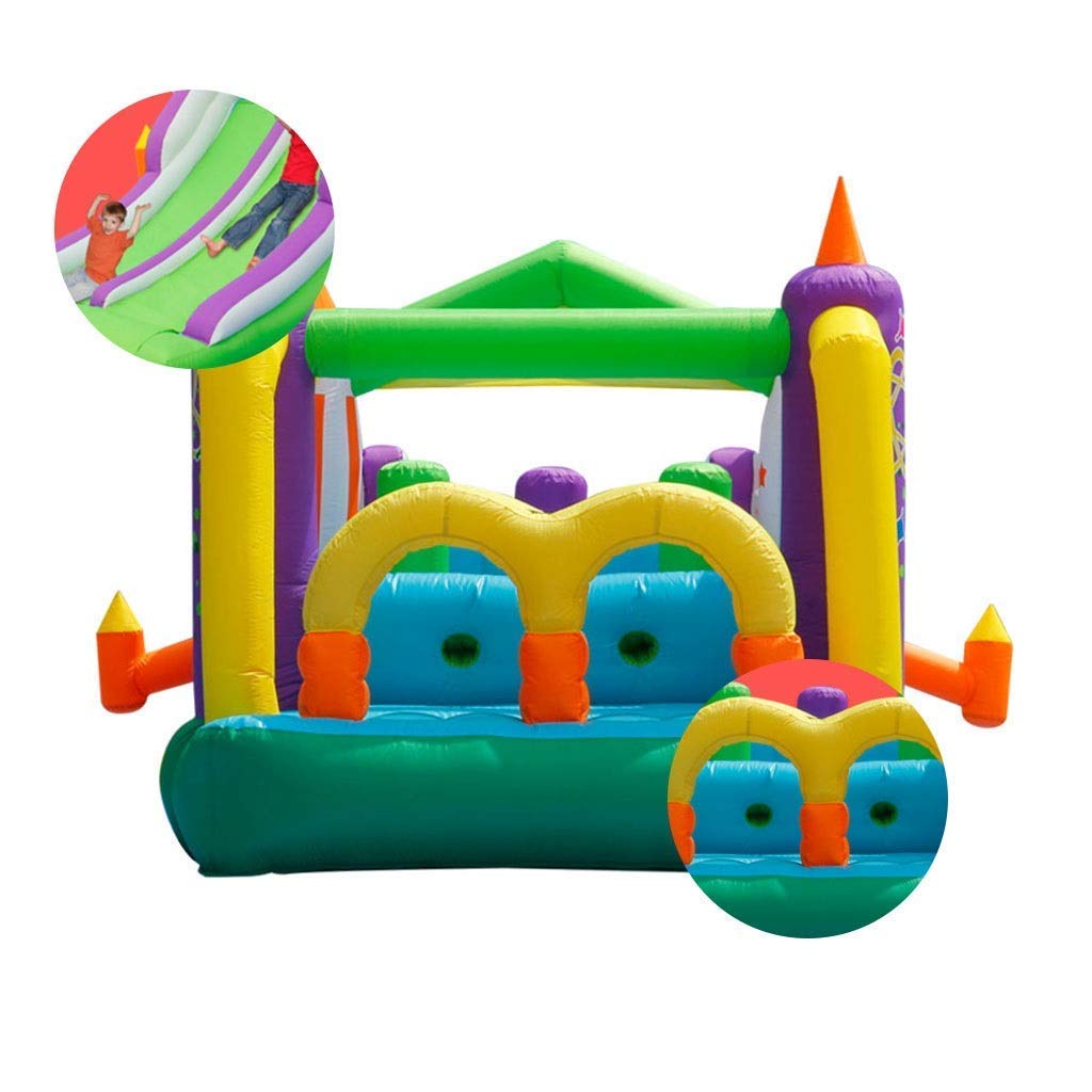 Castillos hinchables inflables para Interiores, trampolín pequeño para el hogar, Valla de Juego, Piscina de Bolas, Parque Infantil, Castillo Travieso, Juguetes