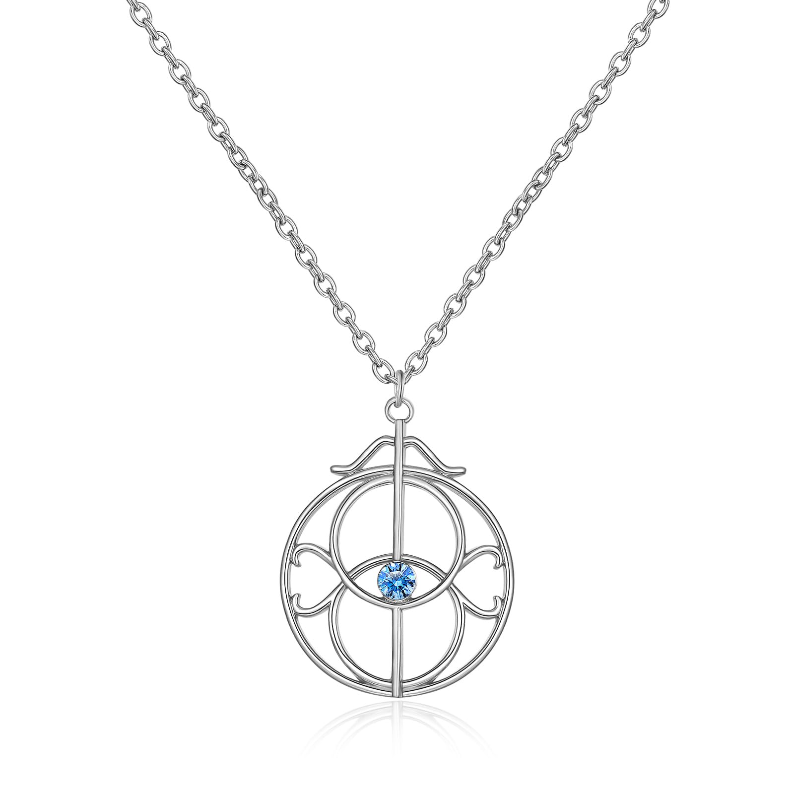 Eye of Elena Necklace Bookish inspired merch necklace for Women